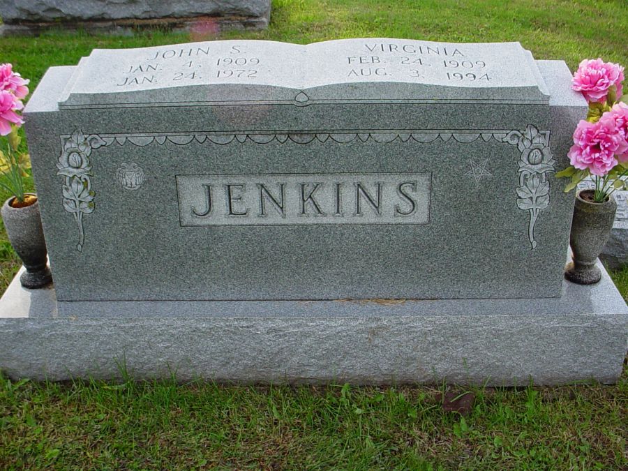  Jenkins family Headstone Photo, Auxvasse Cemetery, Callaway County genealogy