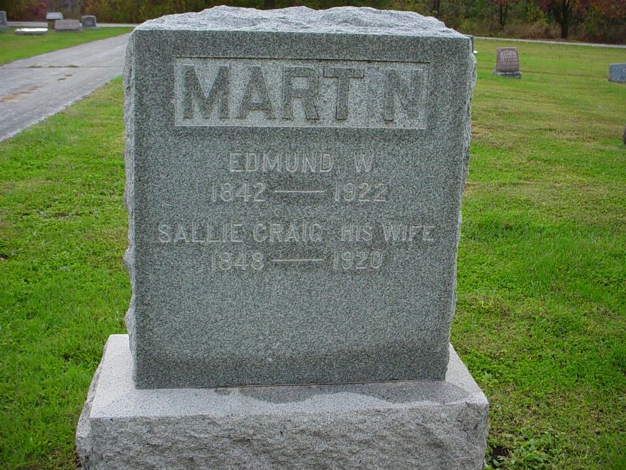  Edmund W. Martin & Sallie Craig