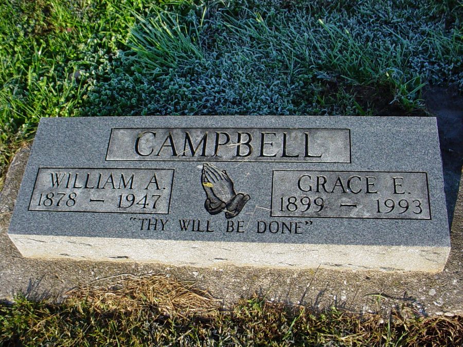  William A. & Grace E. Campbell