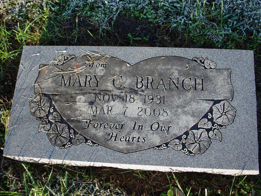  Mary C. Vaughn Branch