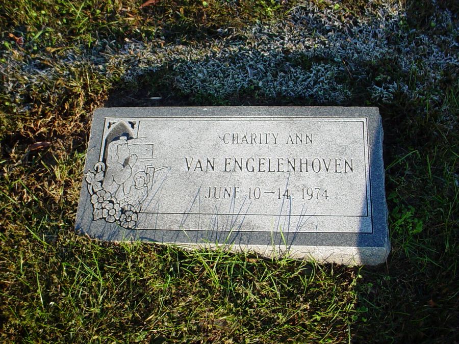  Charity Ann Van Engelenhoven Headstone Photo, Auxvasse Cemetery, Callaway County genealogy