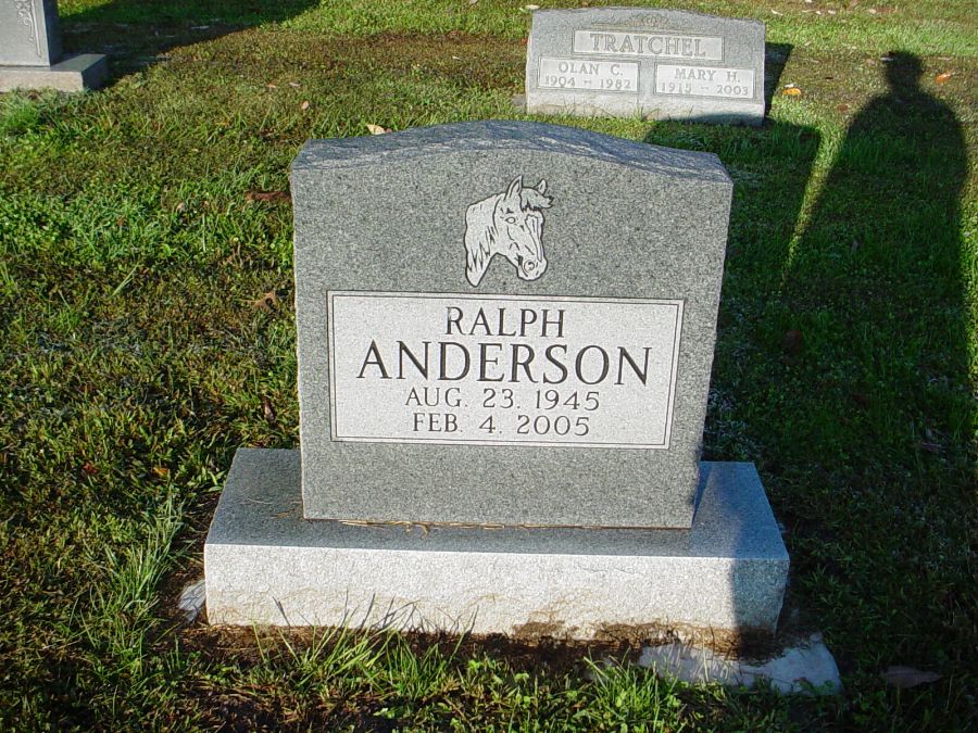  Ralph Anderson Headstone Photo, Auxvasse Cemetery, Callaway County genealogy
