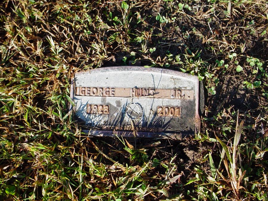  George Hunt Jr. Headstone Photo, Auxvasse Cemetery, Callaway County genealogy