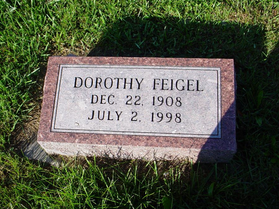  Dorothy Kidwell Feigel