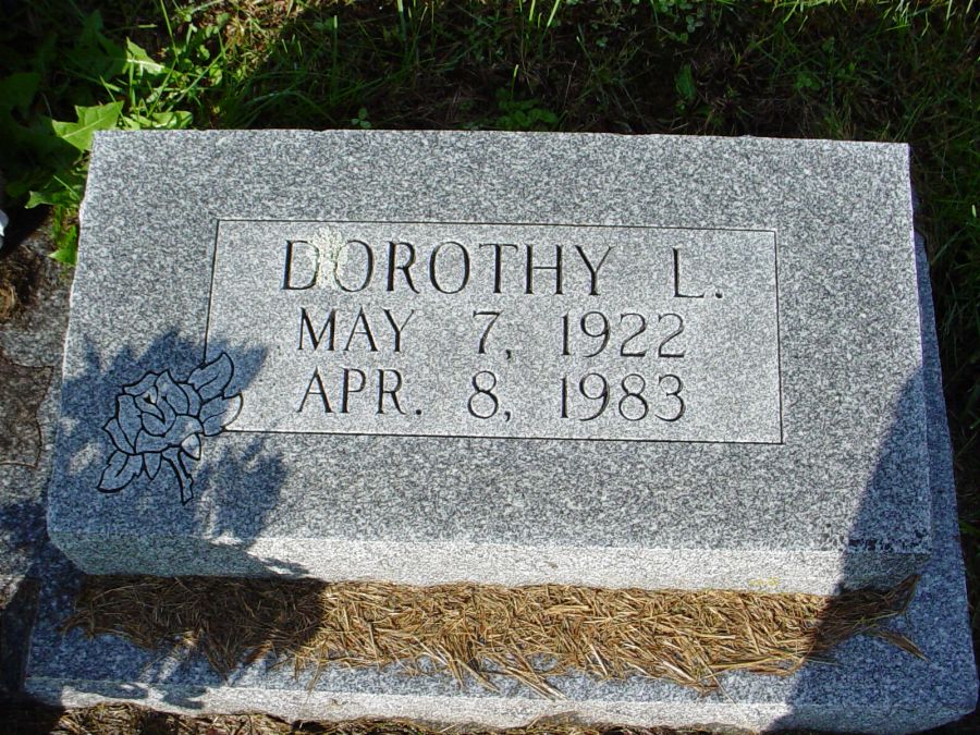  Dorothy L. Logerman Headstone Photo, Auxvasse Cemetery, Callaway County genealogy