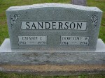  Champ C. & Dorothy W. Sanderson