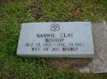  Nannie Clay Bishop