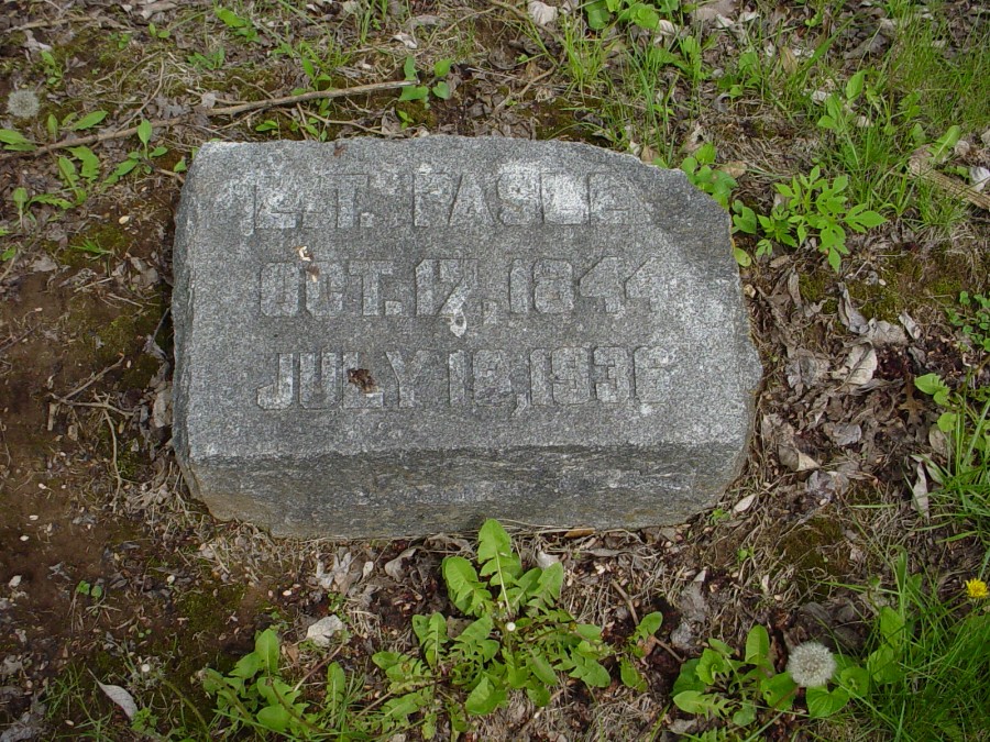  Julia Frances Dillon Pasley Headstone Photo, Bachelor Cemetery, Callaway County genealogy