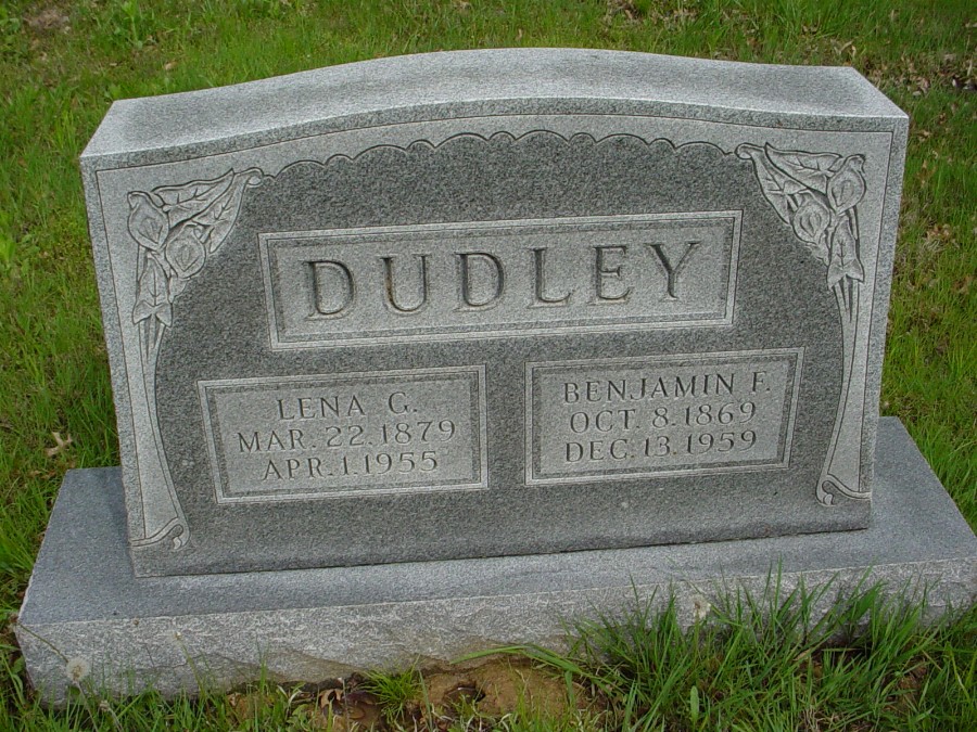  Benjamin F. Dudley & Lena Grace Driskell