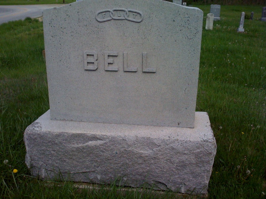  Bell family Headstone Photo, Bachelor Cemetery, Callaway County genealogy