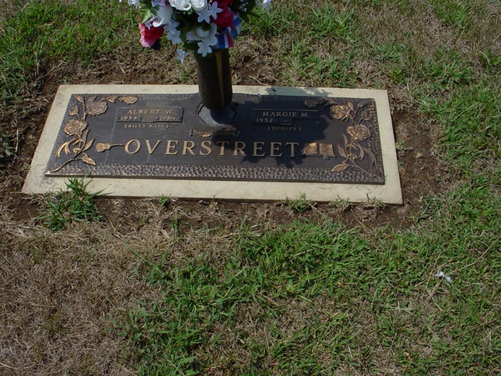  Albert W. Overstreet Headstone Photo, Callaway Memorial Gardens, Callaway County genealogy