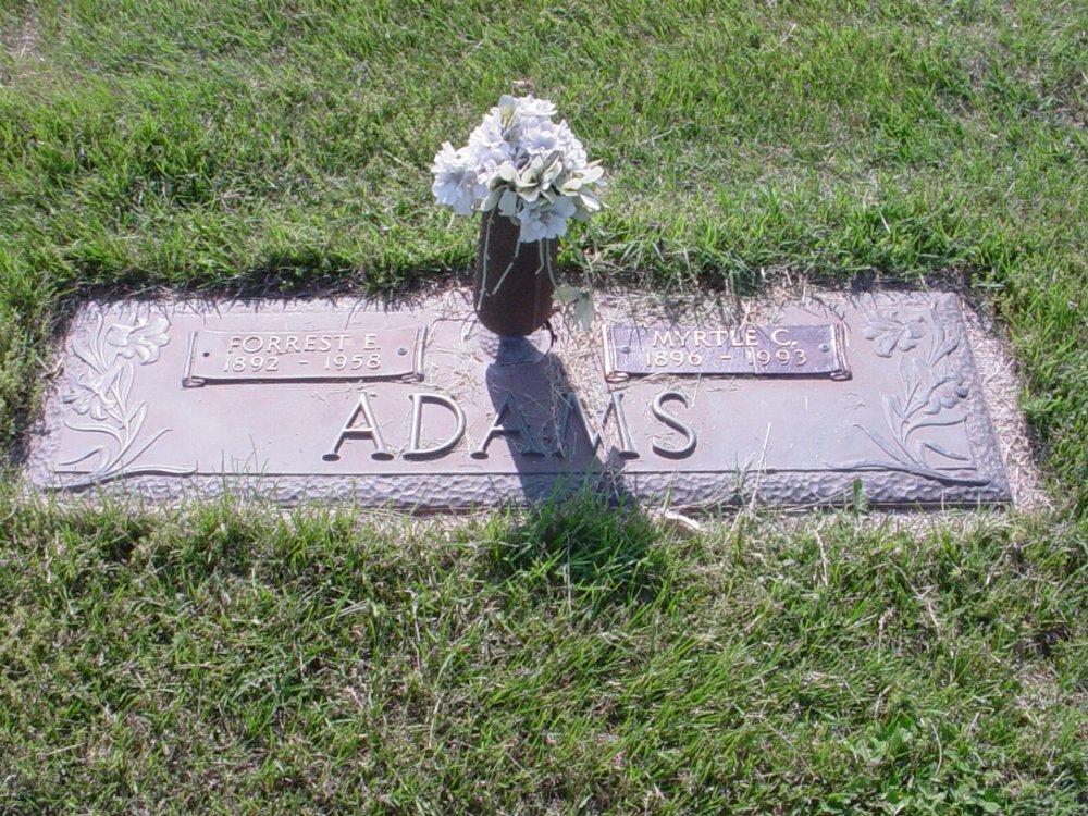  Forrest Adams & Myrtle Craighead