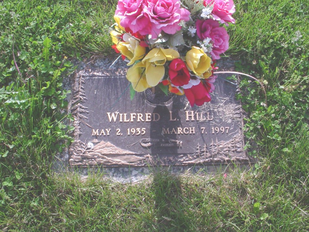  Wilfred L. Hill Headstone Photo, Callaway Memorial Gardens, Callaway County genealogy