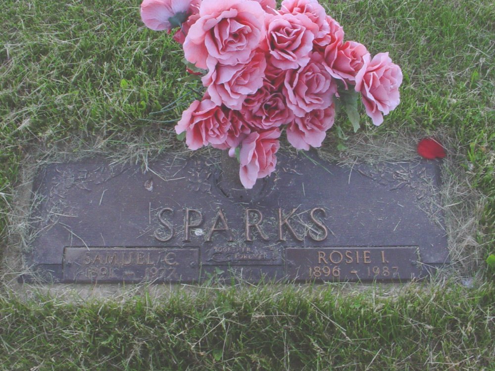  Samuel C. Sparks & Rosie I. Sanders