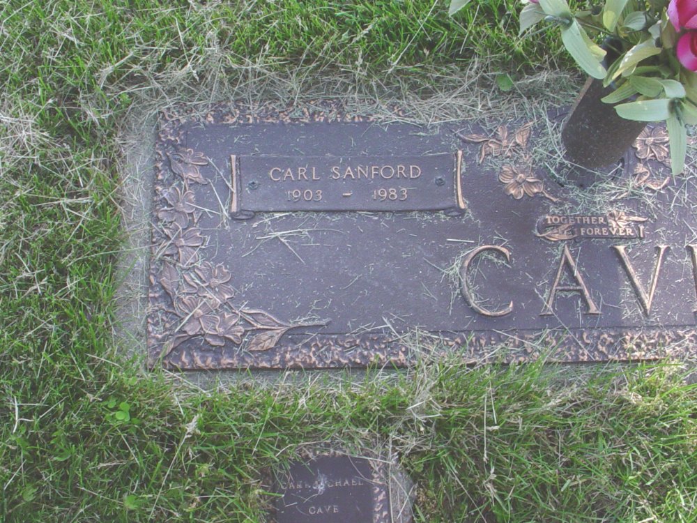  Carl S. Cave Headstone Photo, Callaway Memorial Gardens, Callaway County genealogy