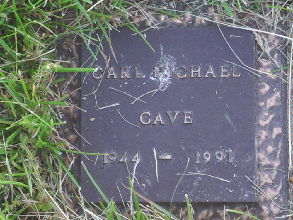  Carl Michael Cave Headstone Photo, Callaway Memorial Gardens, Callaway County genealogy