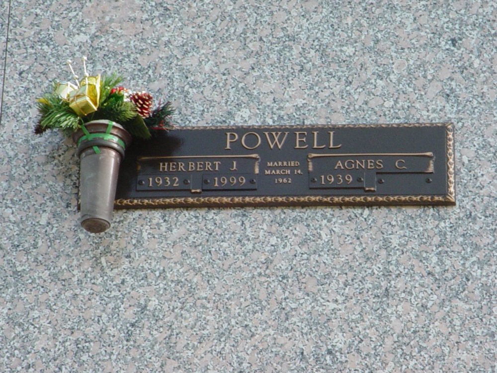  Herbert J. Powell Sr. Headstone Photo, Callaway Memorial Gardens, Callaway County genealogy