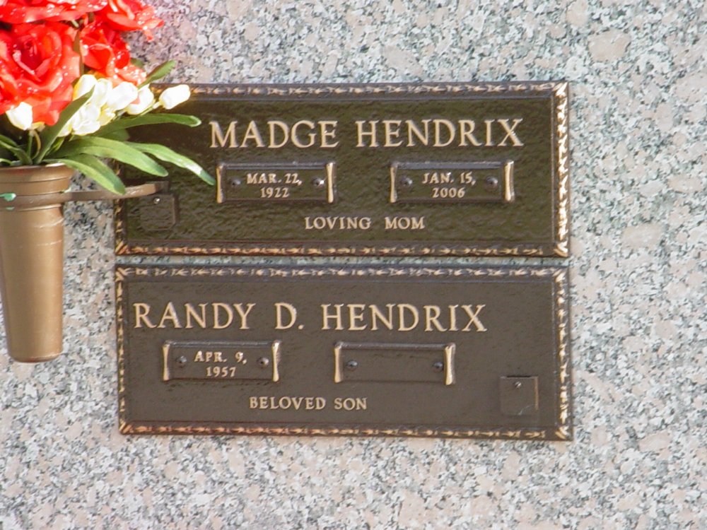  Madge Hendrix