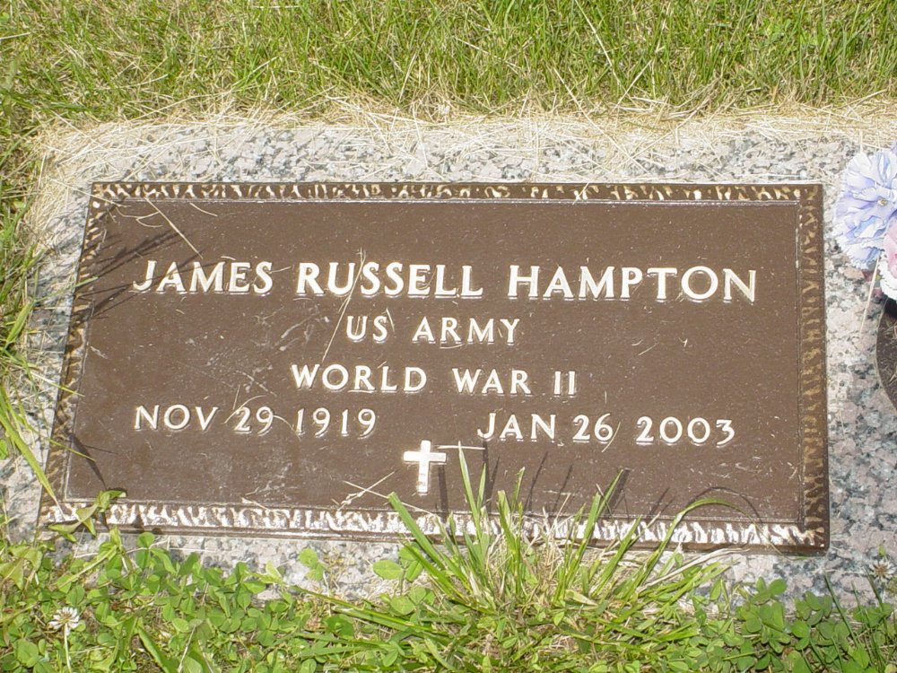  James R. Hampton Headstone Photo, Callaway Memorial Gardens, Callaway County genealogy