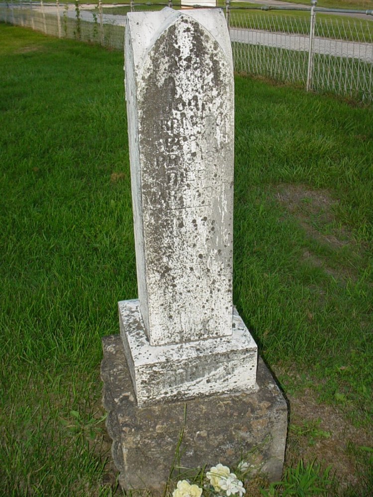  John Carrington Headstone Photo, Carrington Baptist Church Cemetery, Callaway County genealogy