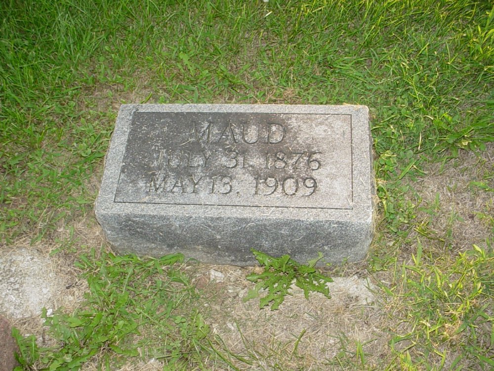  Maud Hook Herring Headstone Photo, Carrington Baptist Church Cemetery, Callaway County genealogy