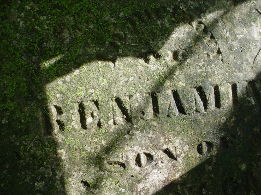  Benjamin Cason Headstone Photo, Cason Family Cemetery, Callaway County genealogy