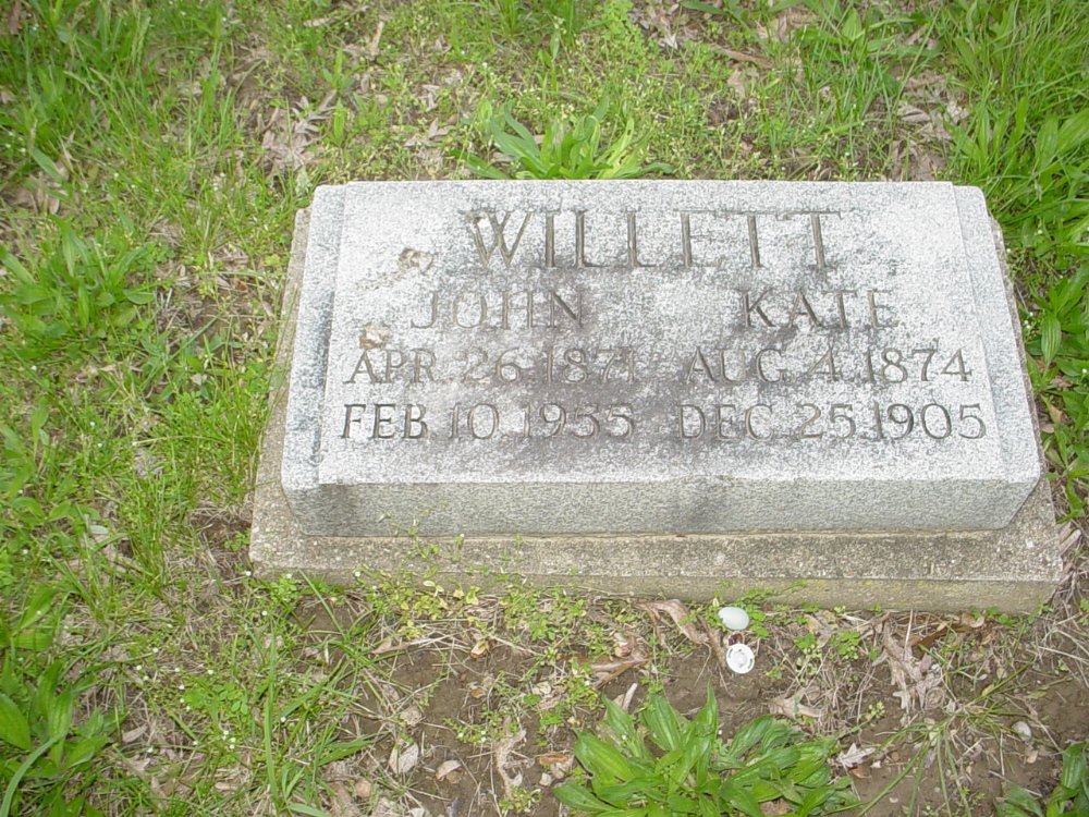  John Willett and Kate Miller