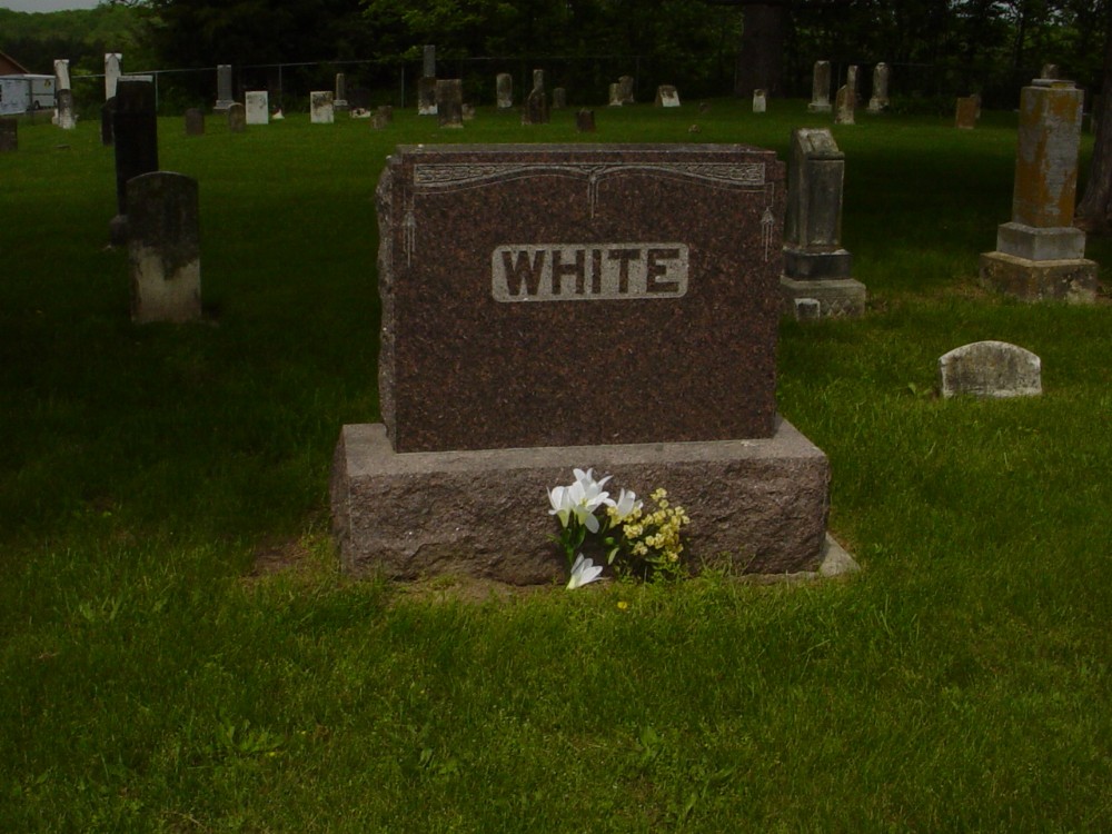  John William White family Headstone Photo, Old Prospect Methodist Cemetery, Callaway County genealogy