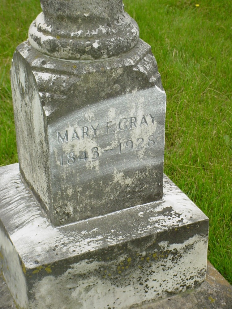  Mary F. White Gray