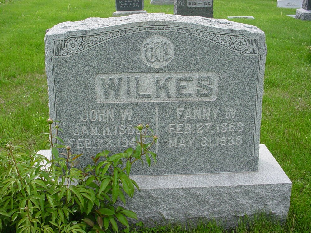  John W. Wilkes & Elizabeth F. Whitworth