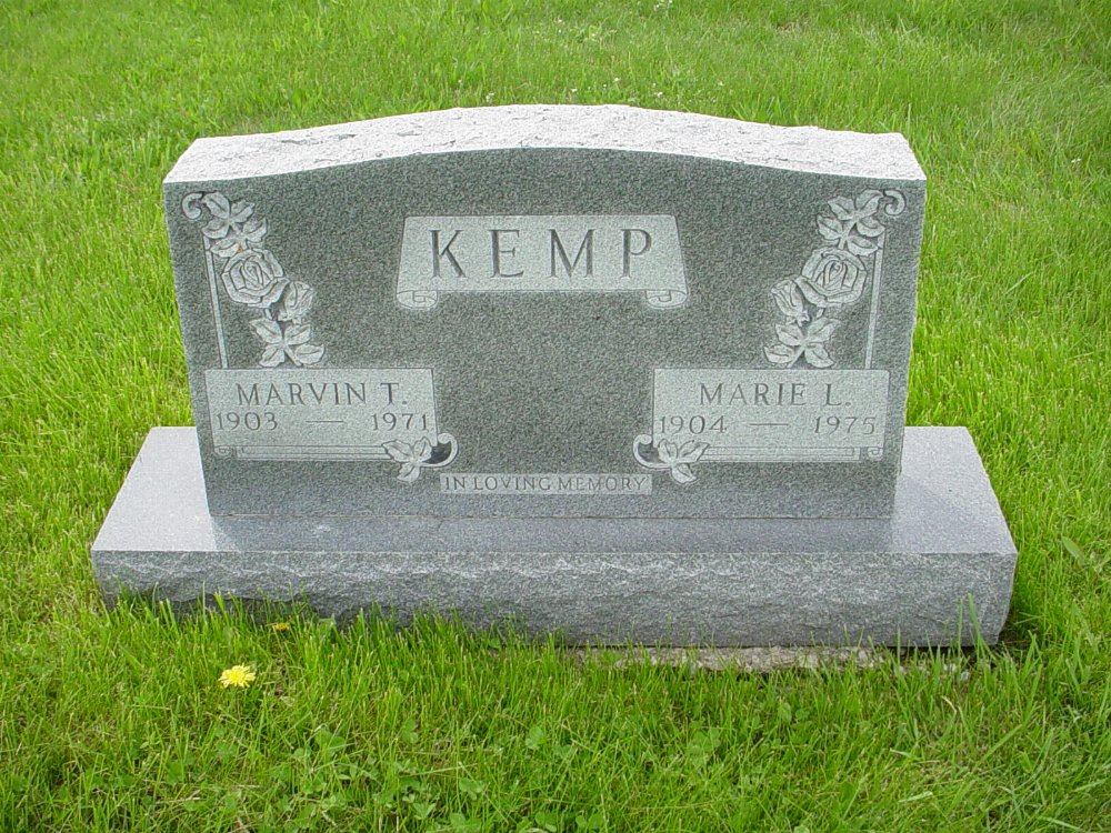  Marvin T. & Marie L. Kemp