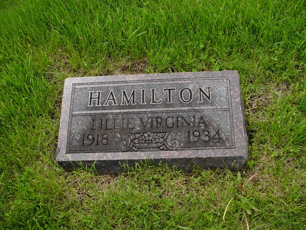  Lillie Virginia Hamilton