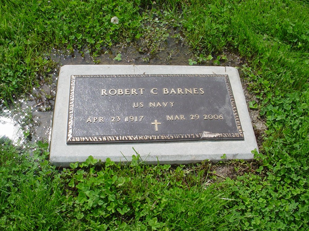 Robert C. Barnes Headstone Photo, Williamsburg Cemetery, Callaway County genealogy