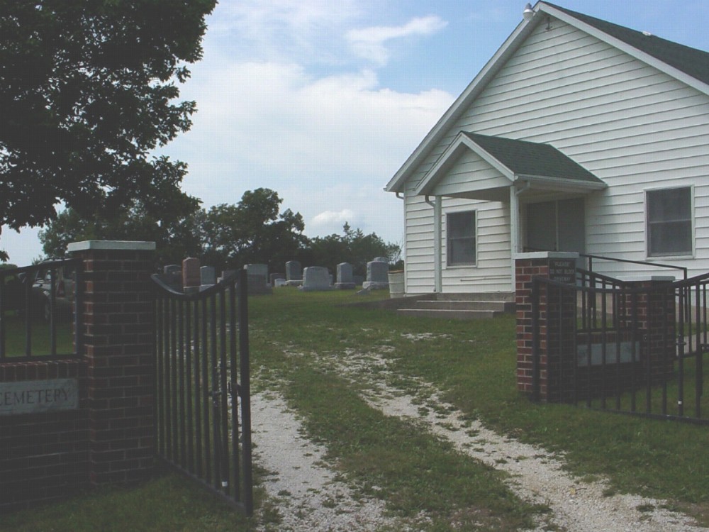  Dry Fork Church Headstone Photo, Dry Fork Cemetery, Callaway County genealogy