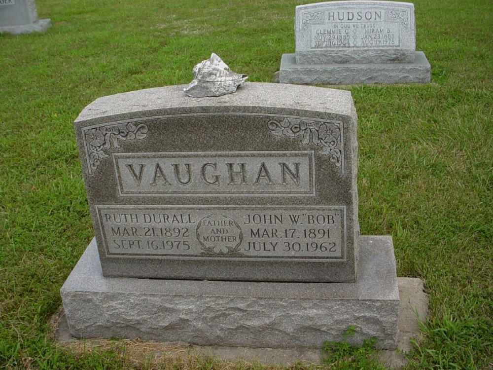  John W. Vaughan & Ruth Durall