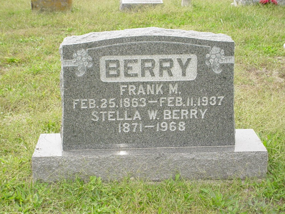  Francis M. Berry & Stella M. Wright