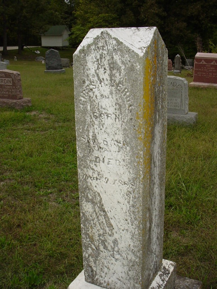  Gibbs Head Berry Headstone Photo, Ebenezer Baptist Church Cemetery, Callaway County genealogy
