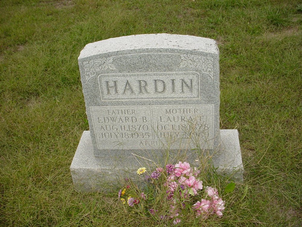  Edward B. Hardin & Laura E. Roberts