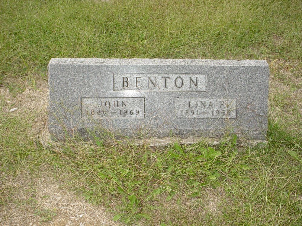  John Benton & Lina F. Roberts