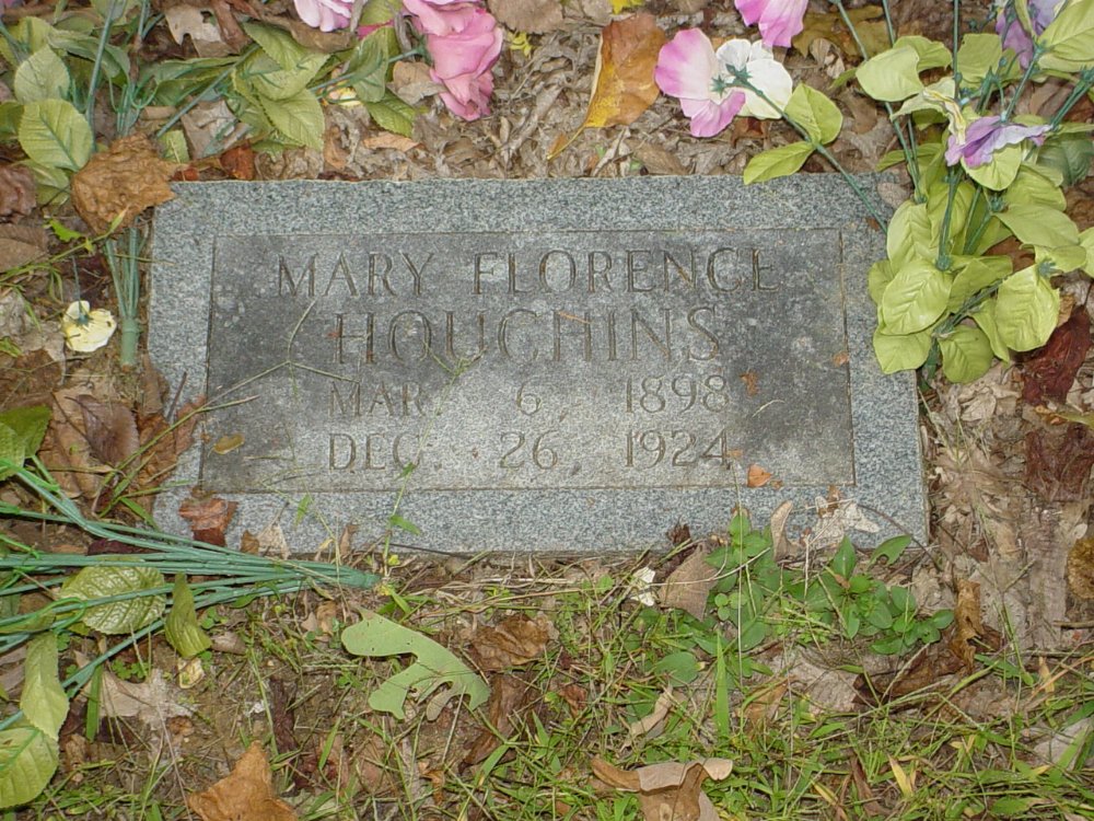  Mary Florence Salmons Houchins
