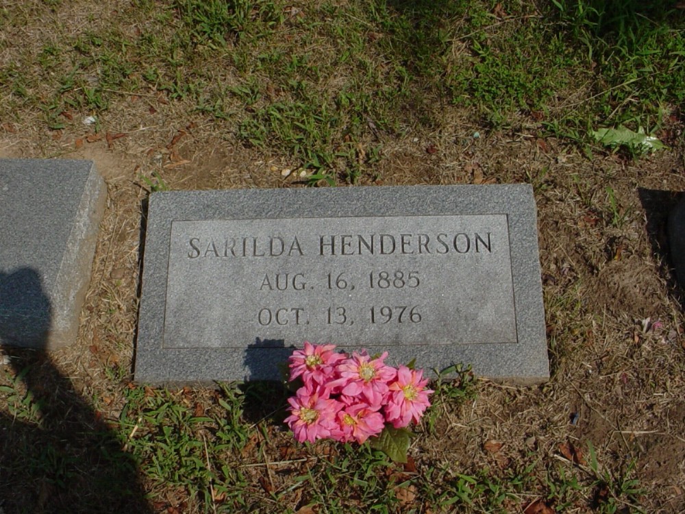 Sarilda Zumwalt Henderson Headstone Photo, Guthrie Cemetery, Callaway County genealogy