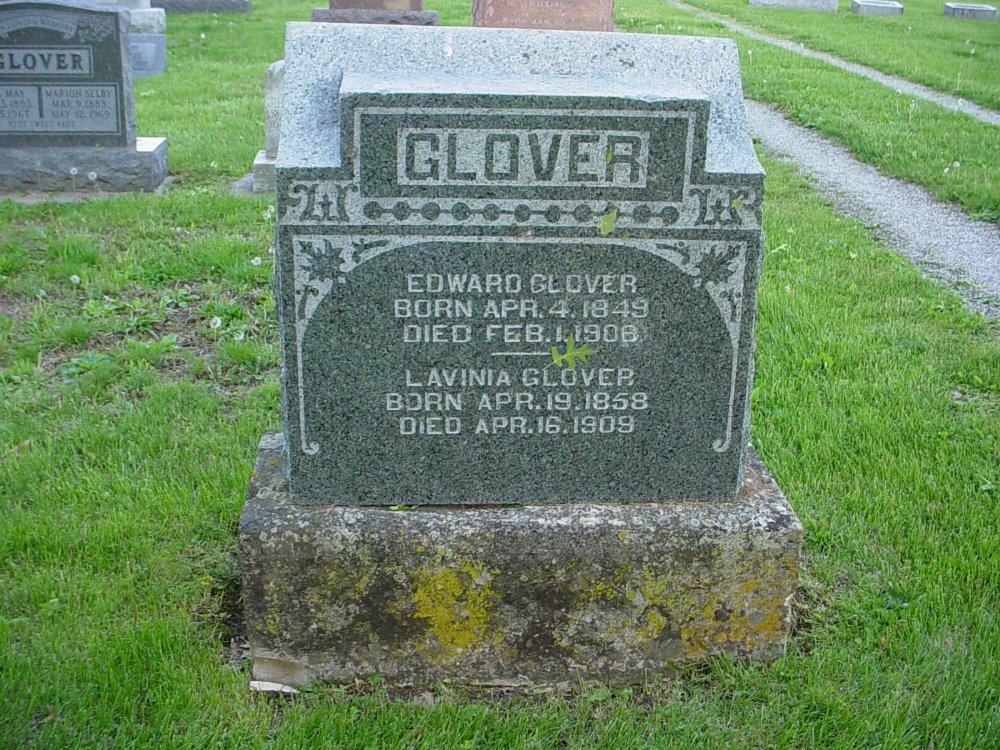  Edward and Lavinia Glover