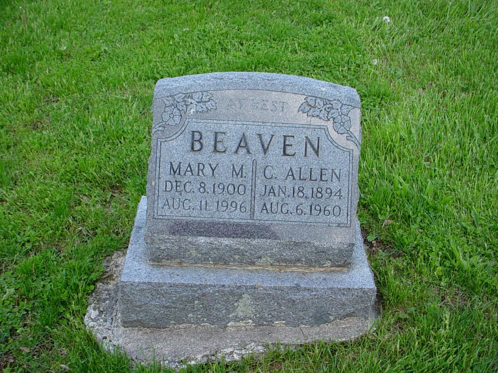  Clare A. & Mary M. Beaven
