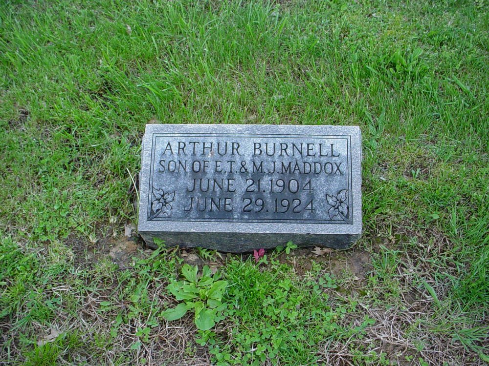  Arthur Burnell Maddox