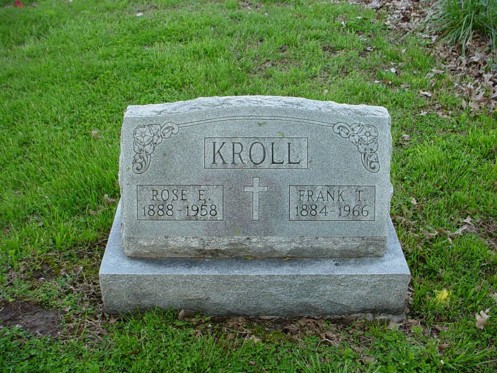  Frank T. Kroll & Rose Strope