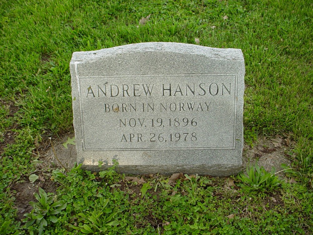  Andrew Hanson