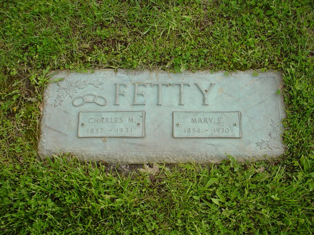  Charles M. Fetty & Mary E. Bechtold