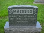  Richard T. Maddox & Henrietta A. Moore