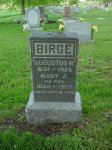  Augustus Birge & Mary A. Brunk