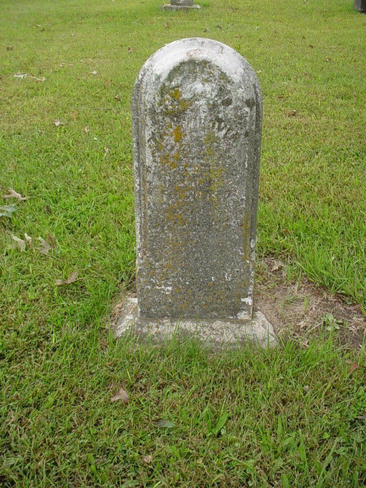  Thomas Grover Headstone Photo, Harmony Baptist Cemetery, Callaway County genealogy